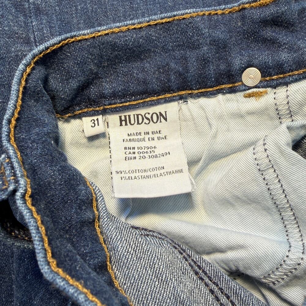 Hudson Byron Straight Leg Denim Jeans, Size 31 - Picture 9 of 16